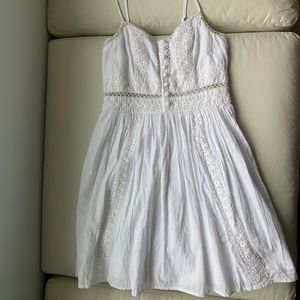 Abercrombie White Linen Dress